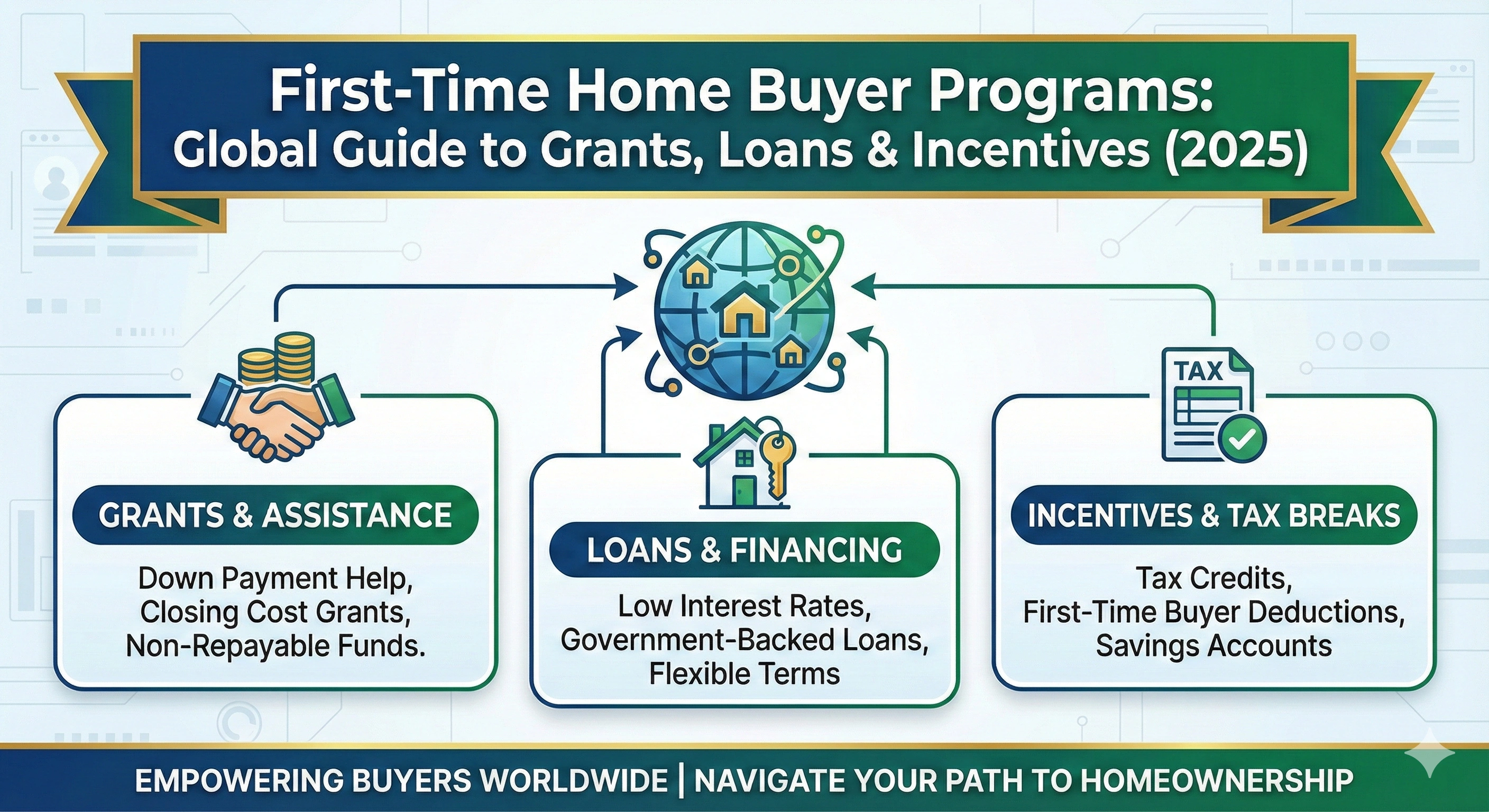 First-Time Home Buyer Programs: Global Guide to Grants, Loans & Incentives (2025) Thumbnail